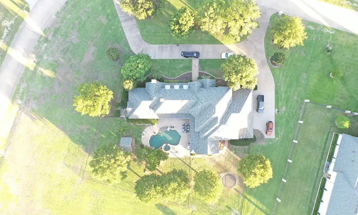 New shingle roof installation on a home in Glenpool